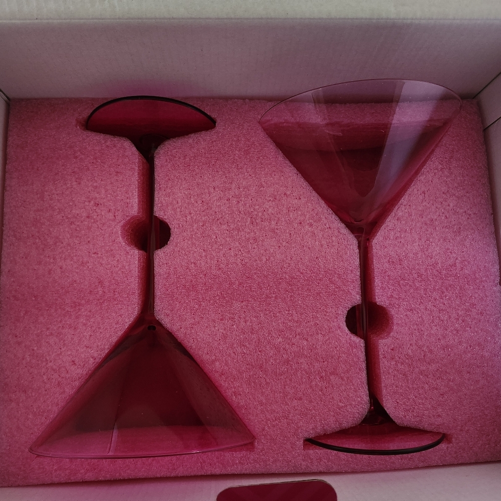 Barbie martini glasses